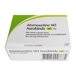 Атомоксетин HCL 40 мг Европа :: Аналог Когниттера :: Aurobindo капс. №30 в Ставрополе и области фото